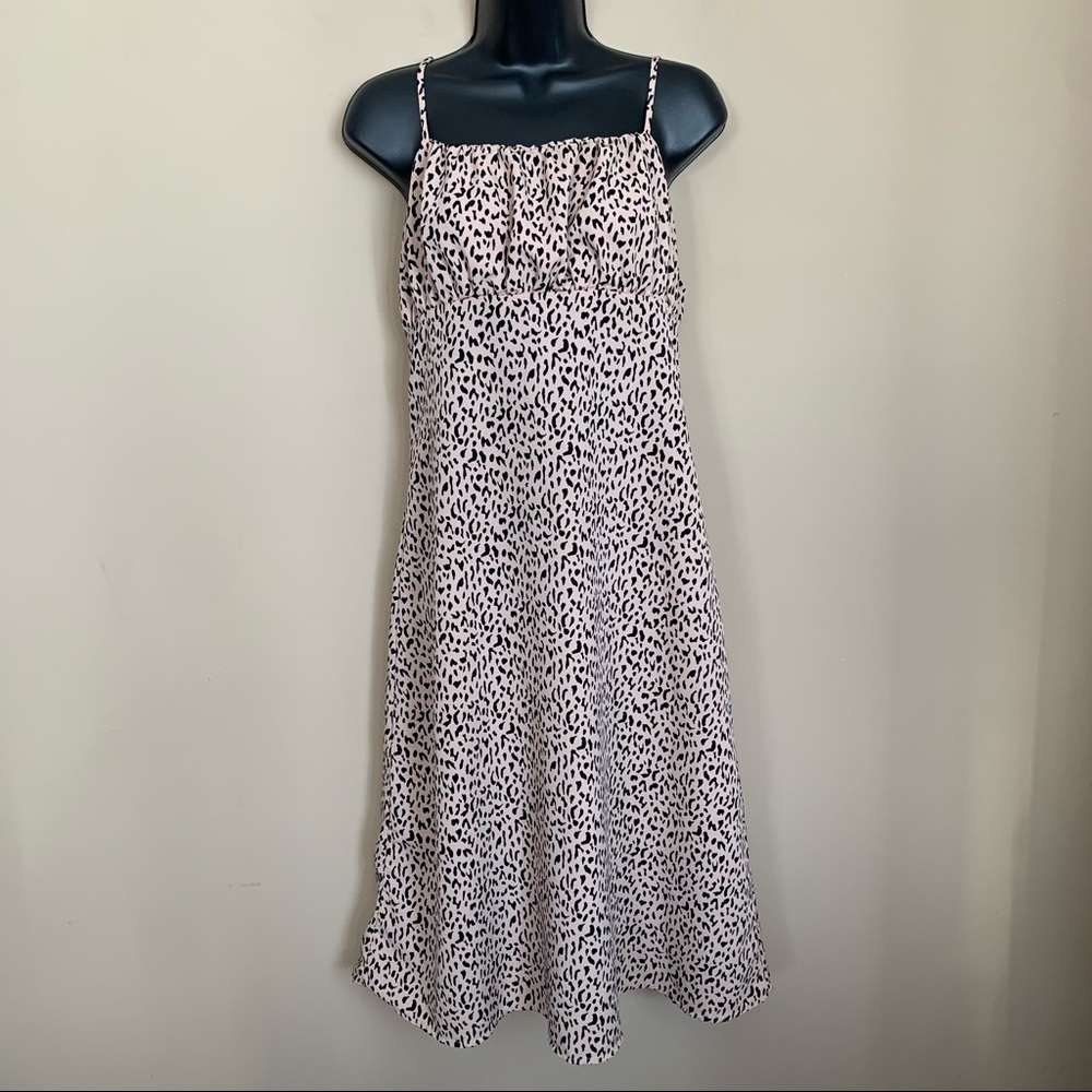 Society + Stitch Cheetah Animal Print Empire Waist Dress